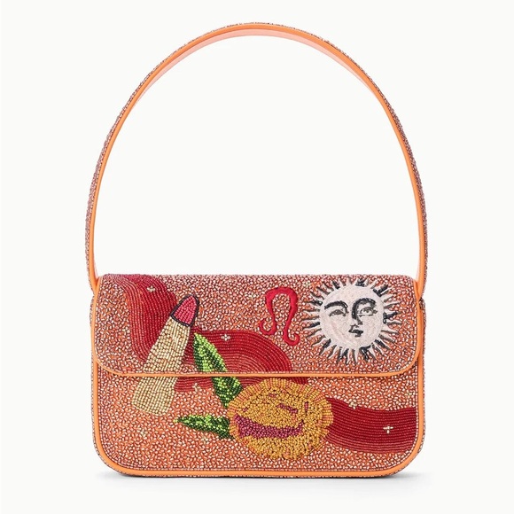 STAUD Handbags - TOMMY ZODIAC BEADED BAG LEO